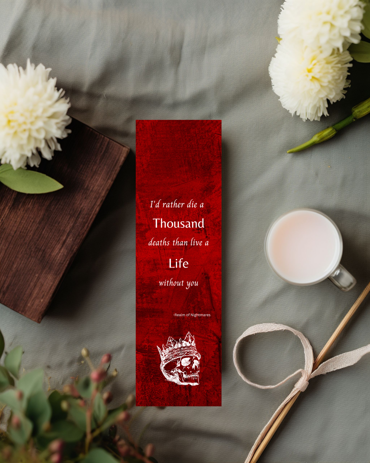 Thousand Deaths Bookmark - OFFICIALLY LICENSED