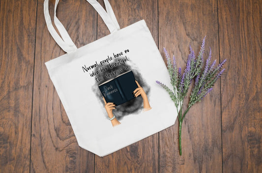 Beautiful darkness tote bag