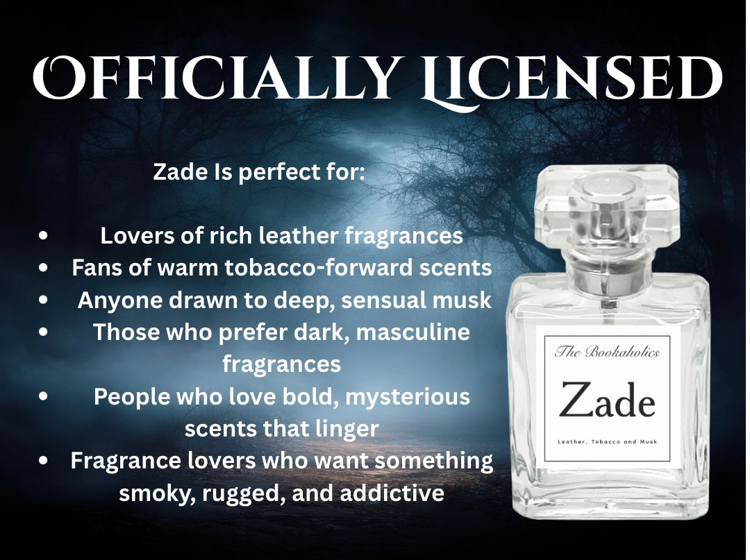Officially Licensed: Zade Cologne