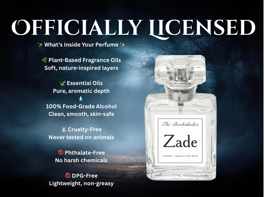 Officially Licensed: Zade Cologne