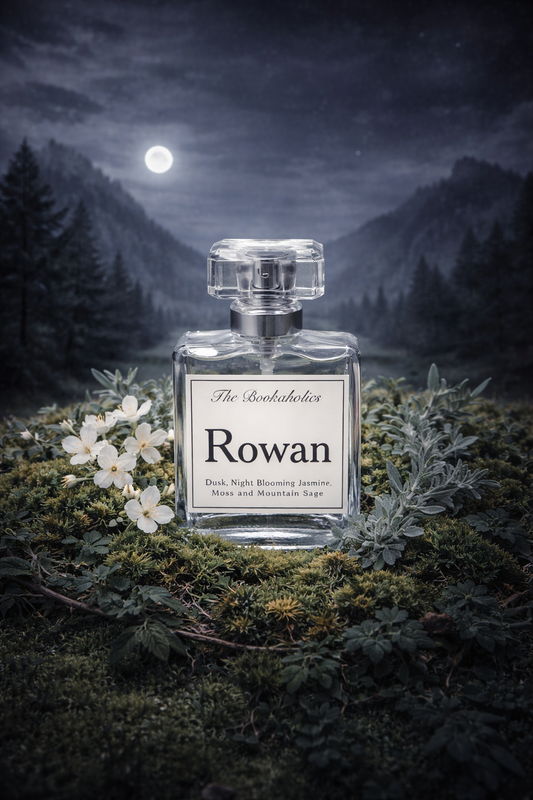 Rowan Perfume – Faeven Saga Inspired | Unisex Dusk Fragrance with Jasmine, Moss & Sage
