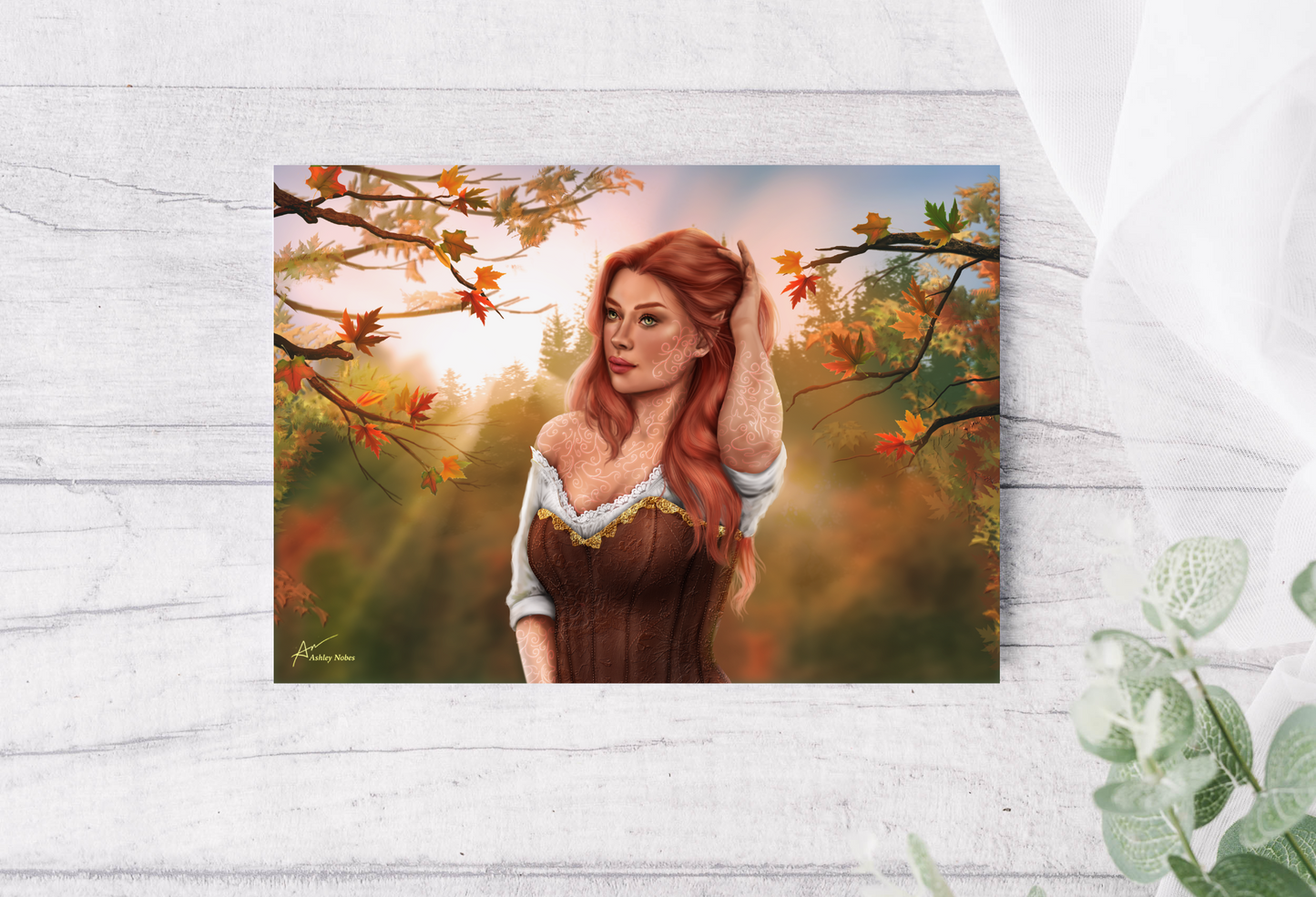 MAEVE: OFFICIALLY LICENSED A CROWN OF ROSES ART PRINT