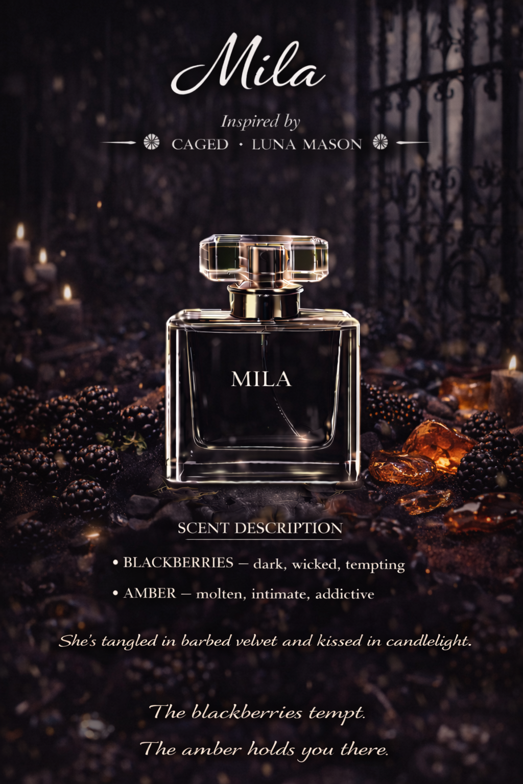 🖤Mila - Inspired by Caged by Luna Mason🖤
