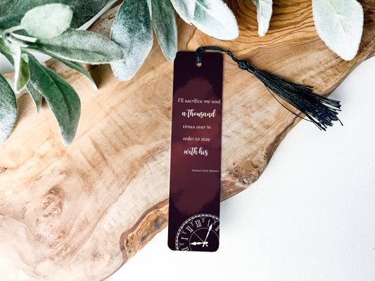 SACRIFICE MY SOUL: OFFICIALLY LICENSED HOOKED BOOKMARKS