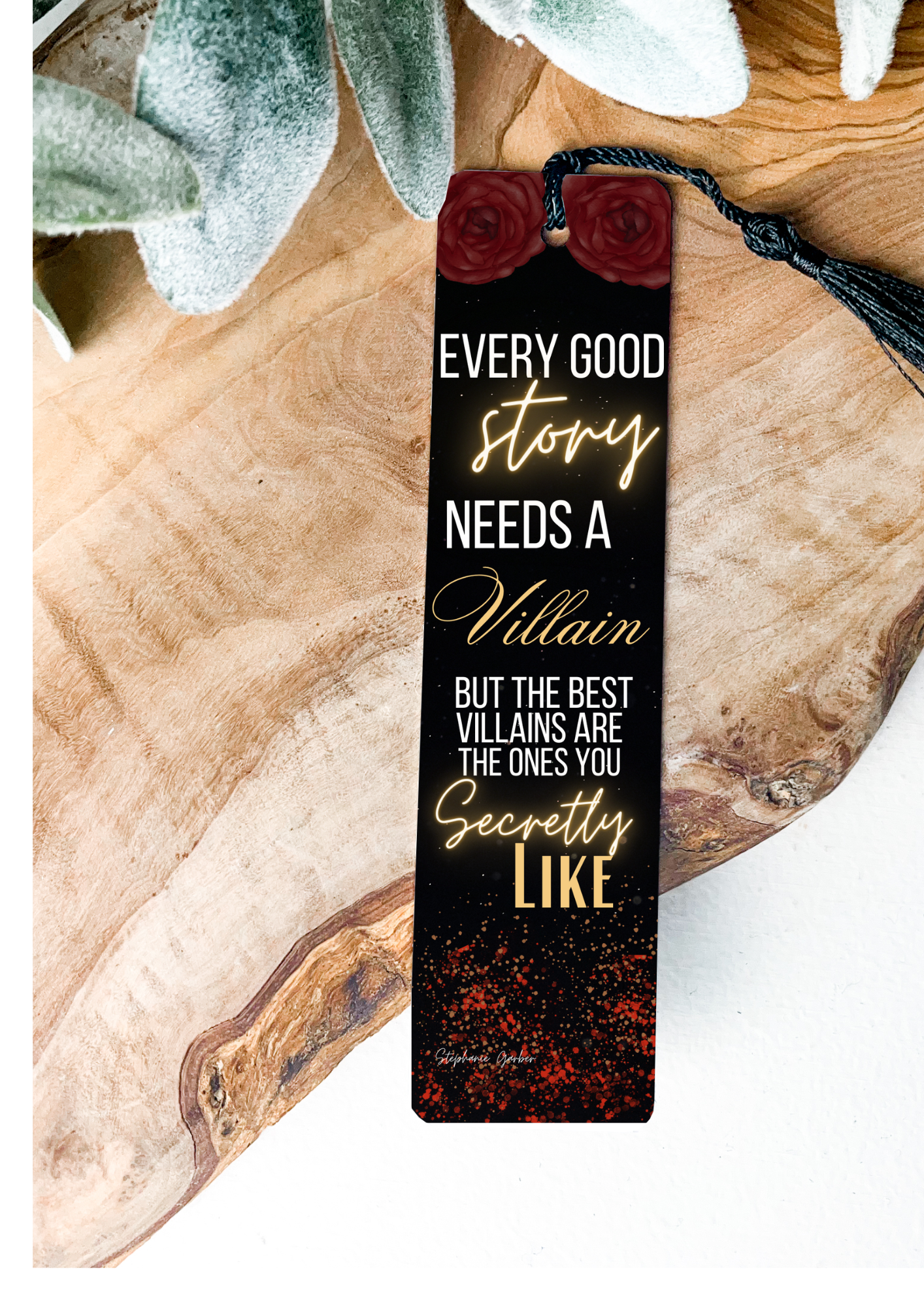 Every good story metal bookmark