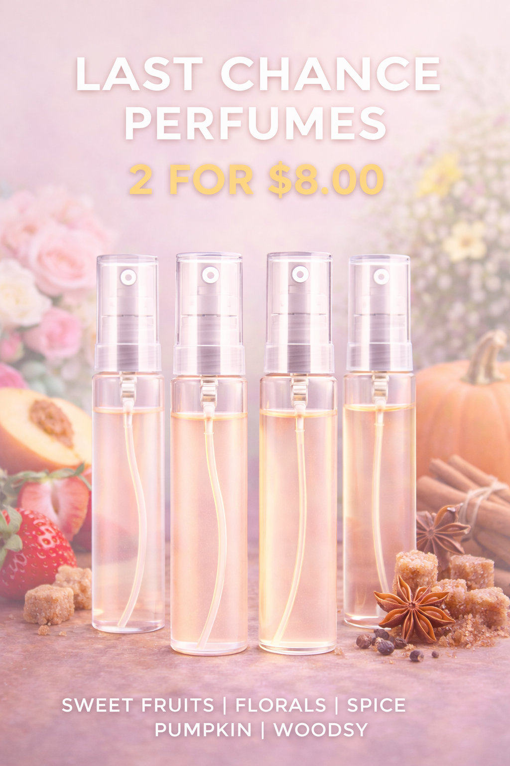 Last Chance Perfume/Cologne Testers